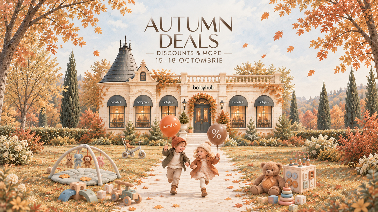 Autumn Deals Babyhub, 15–18 octombrie