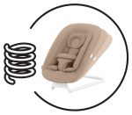 Balansoar LEMO Click & Fold Almond Beige Cybex Gold - imagine 4