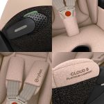 Scoica auto Cybex Platinum Cloud S Cozy Beige i-Size Comfort, pentru copii, 0-24 luni - imagine 2