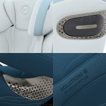 Solution S Style Opal Blue, Scaun auto pentru copii 100-150 cm - Cybex Platinum - imagine 2