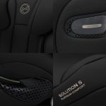 Solution S Comfort Sepia Black, Scaun auto pentru copii 100-150 cm - Cybex Platinum - imagine 2
