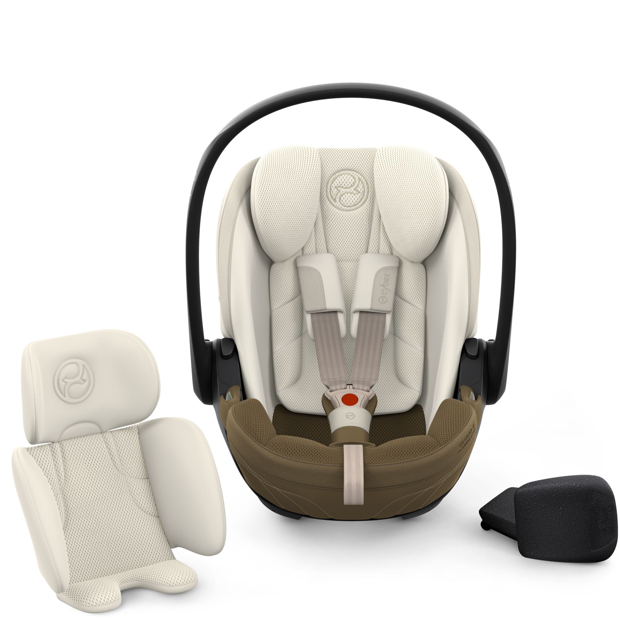 Scoica auto Cloud S Style Jade Green i-Size Plus Cybex Platinum, pentru copii, 0-24 luni - imagine 5
