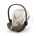 Scoica auto Cloud S Style Jade Green i-Size Plus Cybex Platinum, pentru copii, 0-24 luni - imagine 4