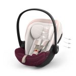 Scoica auto Cybex Platinum Cloud S i-Size Style Quartz Pink, pentru copii, 0-24 luni - imagine 2