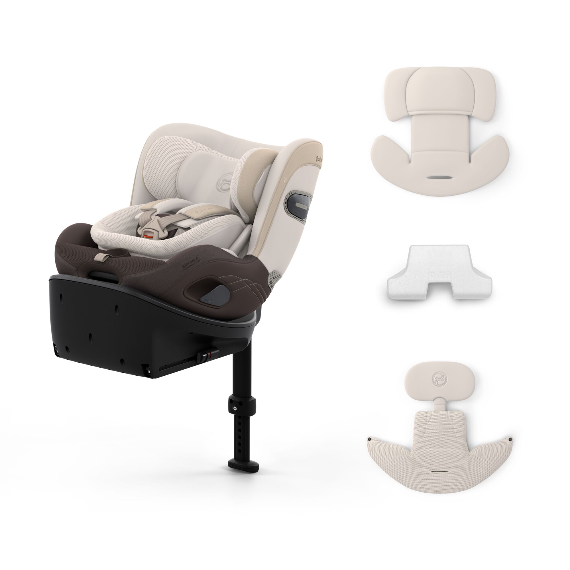 Scaun auto pentru copii Sirona S i-Size Style Amber Brown, 61-105 cm - Cybex Platinum - imagine 7