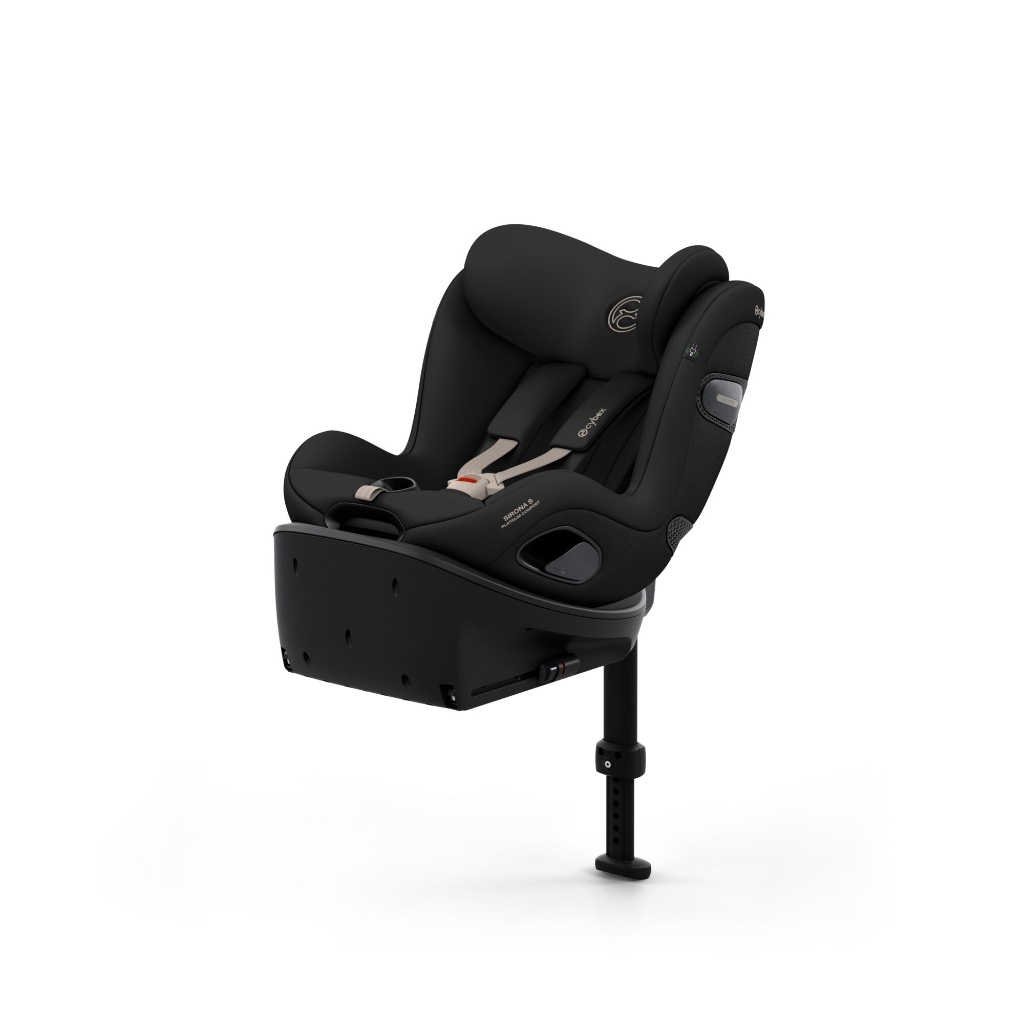 CYB_26_EU_y045_SironaS_SEBL_screen_HD Scaun auto pentru copii Sirona Si Comfort Sepia Black, 61-105 cm - Cybex Platinum - imagine 1