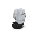 Solution S Style Misty Grey, Scaun auto pentru copii 100-150 cm - Cybex Platinum - imagine 7