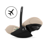 Carucior Balios S Lux 3 in 1 BLK Almond Beige cu landou S Lux, scoica Cloud G3 Comfort si adaptori - imagine 11