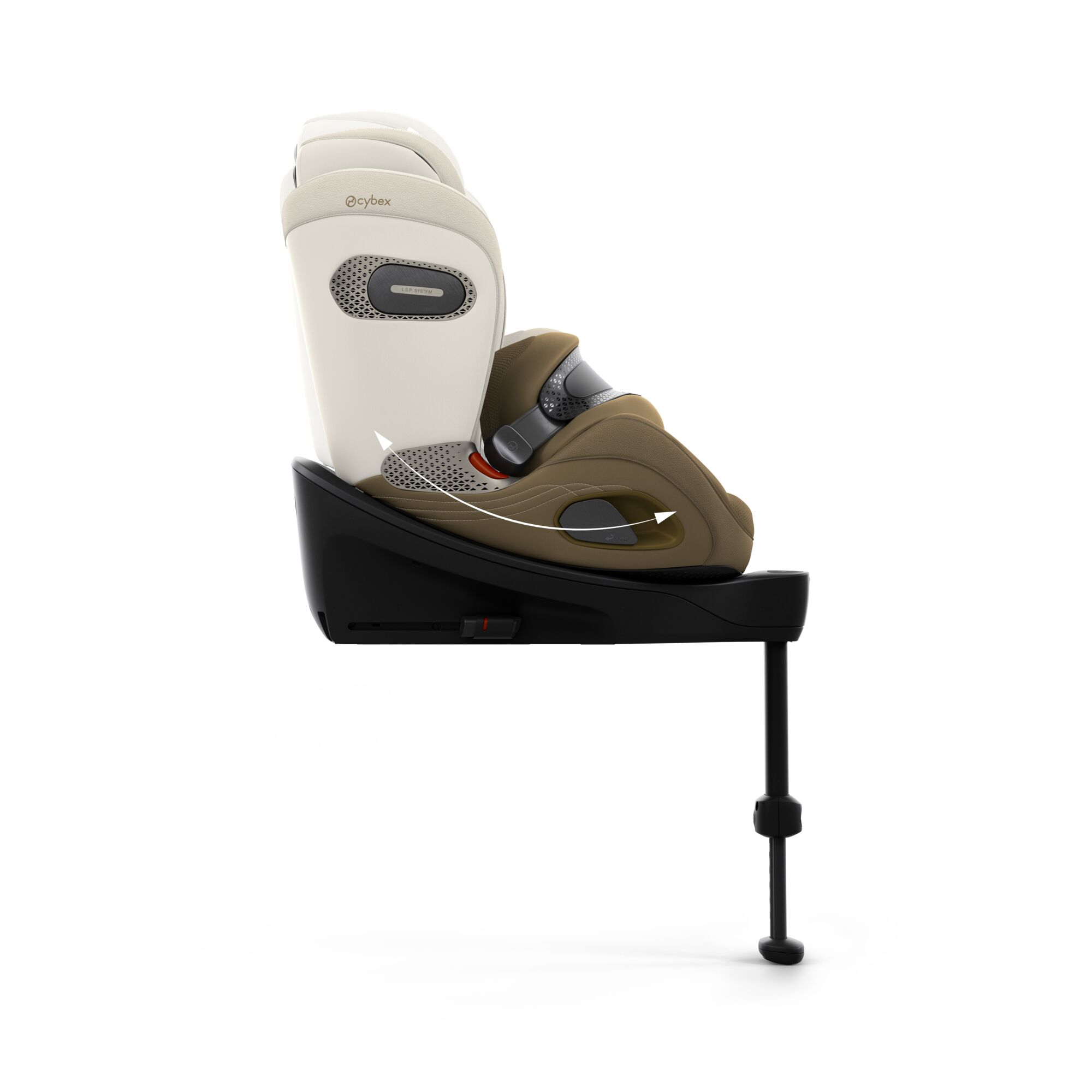 Anoris S Airbag Style Jade Green, Scaun auto pentru copii 76-125 cm - Cybex Platinum - imagine 6