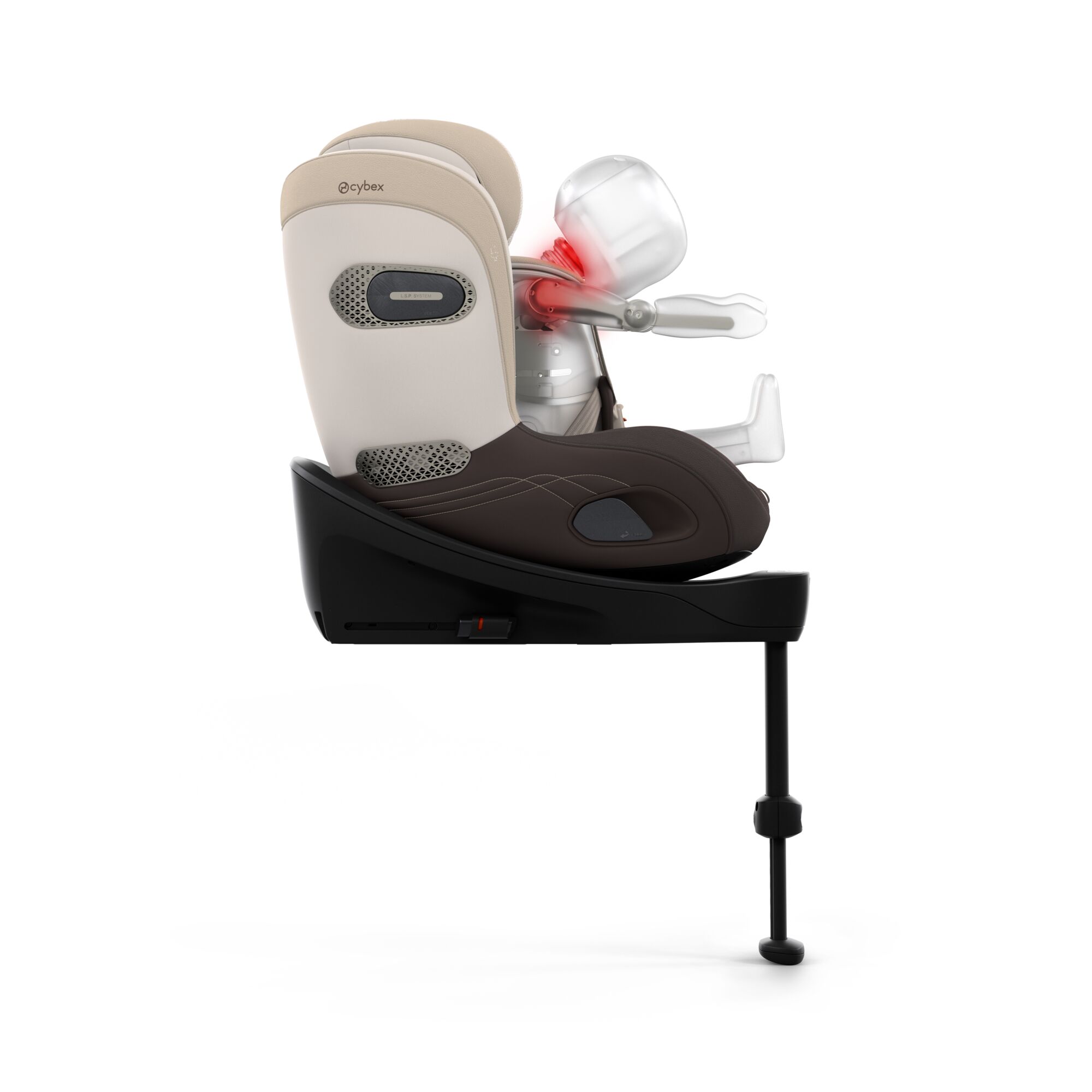 Scaun auto pentru copii Sirona S i-Size Style Amber Brown, 61-105 cm - Cybex Platinum - imagine 13