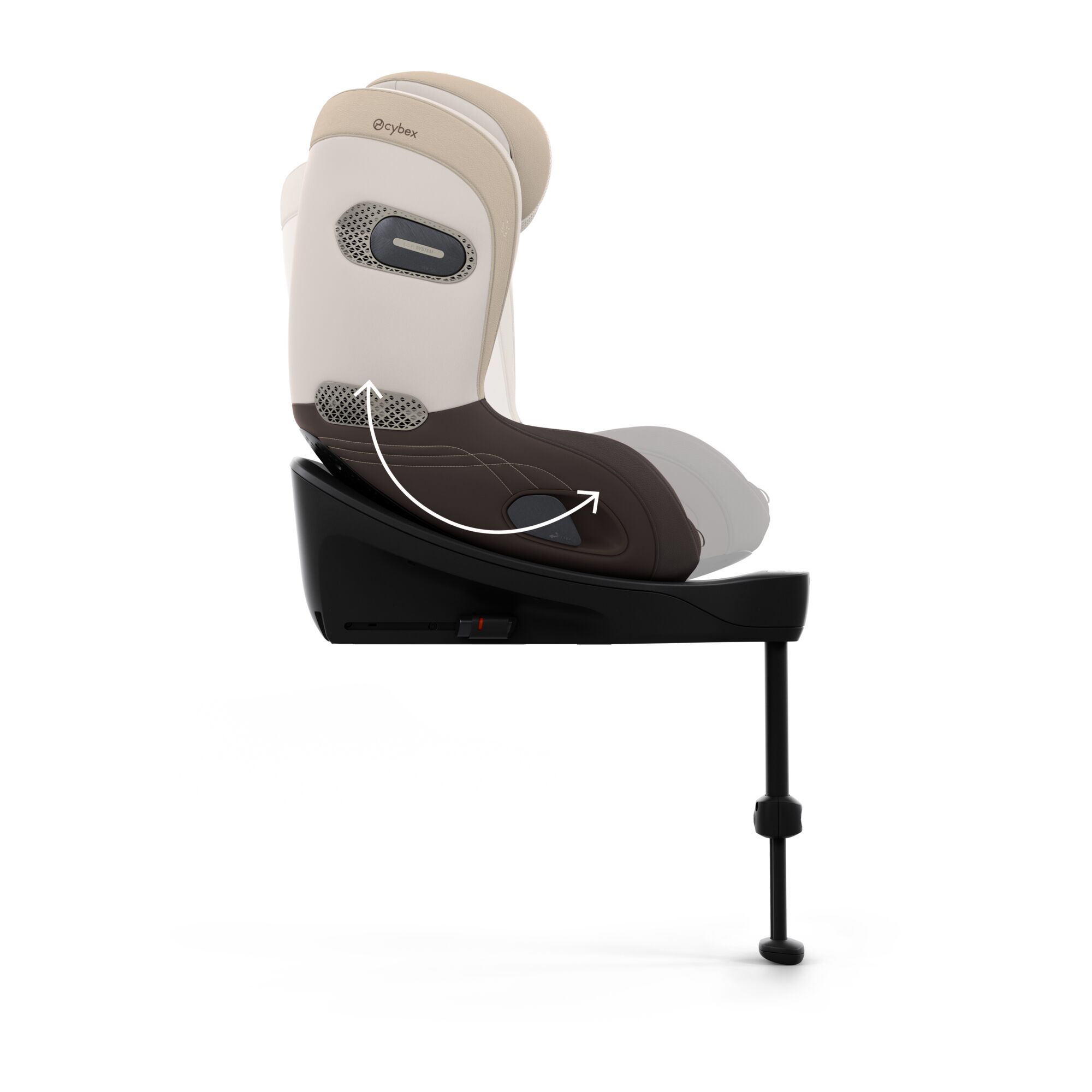 Scaun auto pentru copii Sirona S i-Size Style Amber Brown, 61-105 cm - Cybex Platinum - imagine 12