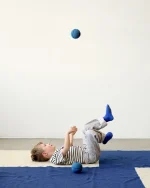 Minge din Spumă MODU Half Balls Deep Blue/Sky Blue - imagine 3