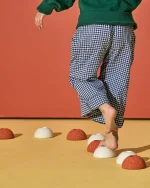 Minge din Spumă MODU Half Balls Sand Grey/Honey Yellow - imagine 2
