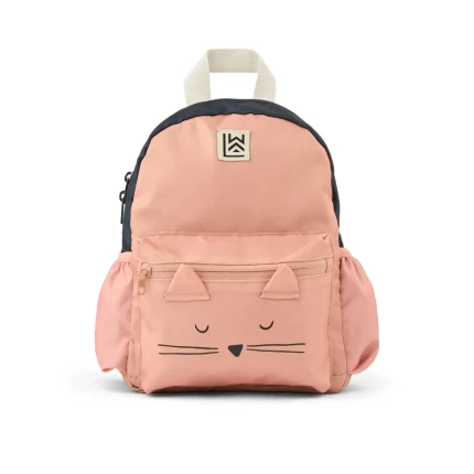 Rucsac pentru copii Andreas Cat Backpack – Pale Tuscany Multi Mix – Liewood