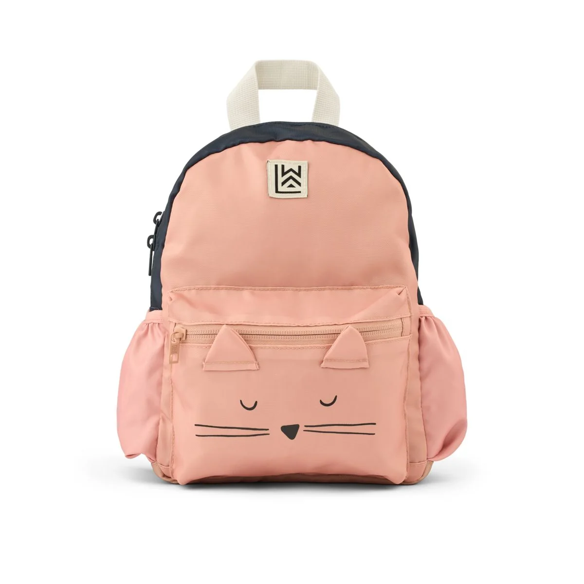 a29udGFpbmVyL25ldy80OTQ5LzE5MDI2Mjc3djEucG5n Rucsac pentru copii Andreas Cat Backpack – Pale Tuscany Multi Mix – Liewood - imagine 1